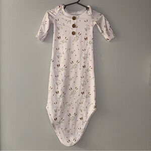 Caden Lane Nightgown Pajamas Baby Gurl Easter Bunny 0-3 months